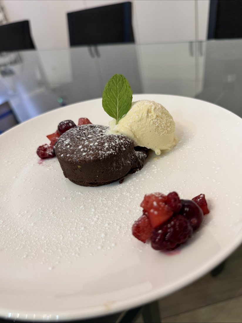 Cafe TENET のフォンダンショコラ